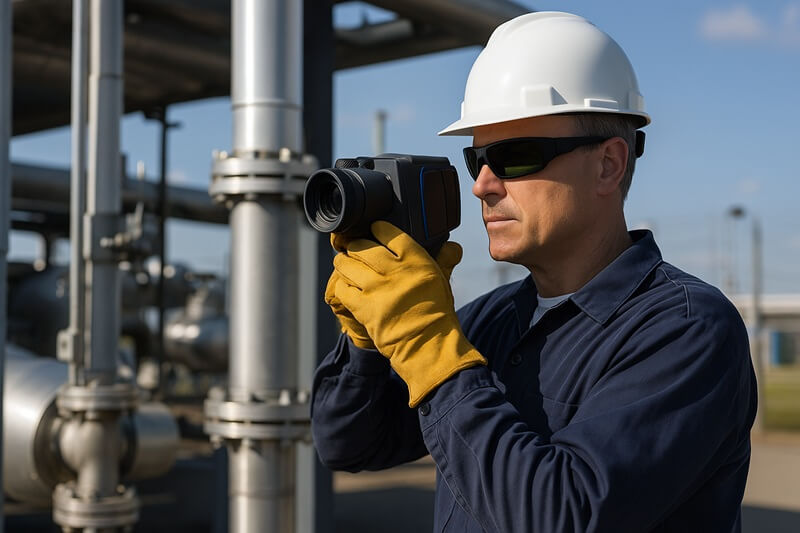 Thermal Imaging Leak Detection
