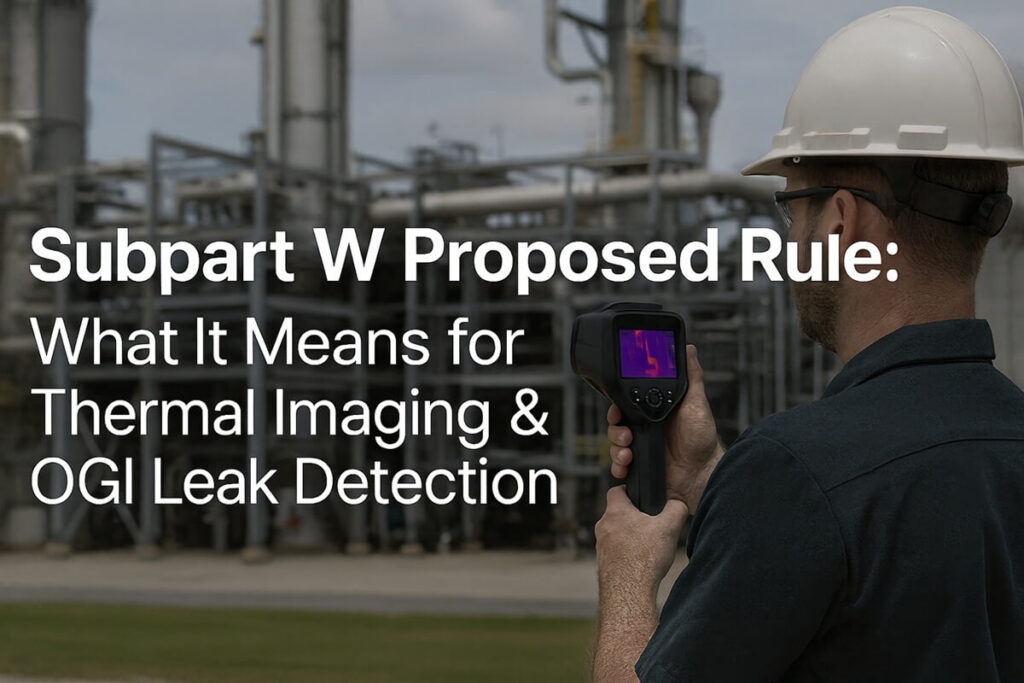 Subpart W Proposed Rule: What It Means for Thermal Imaging & OGI Leak Detection