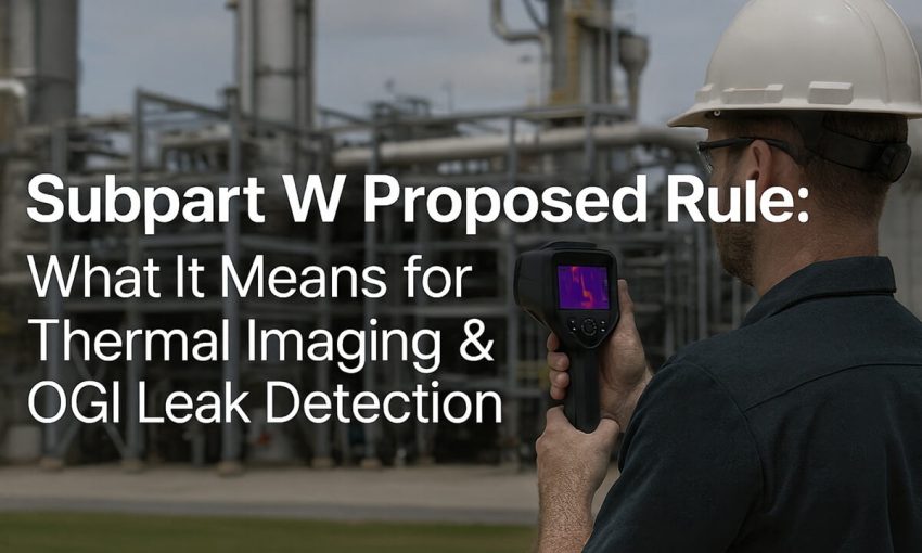 Subpart W Proposed Rule: What It Means for Thermal Imaging & OGI Leak Detection Subpart W Proposed Rule: What It Means for Thermal Imaging & OGI Leak Detection
